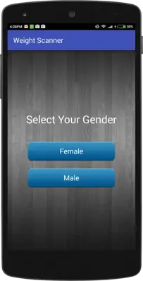 Weight Scanner android App screenshot 3
