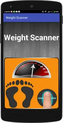 Weight Scanner android App screenshot 4